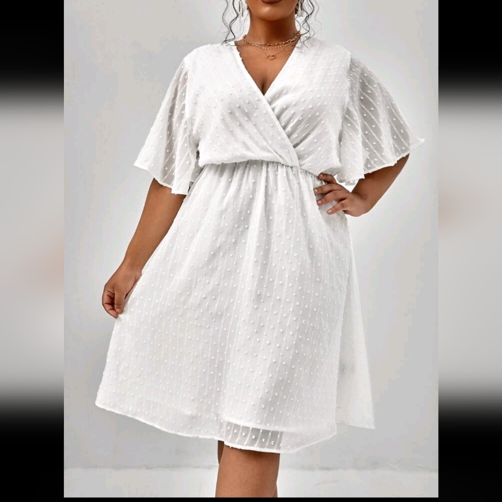 Swiss dot dress
